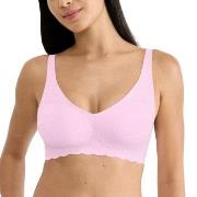 Sloggi BH ZERO Feel Bliss Soft Bra Rosa Large Dam