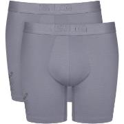 Sloggi Kalsonger 2P SLG Base Soft Short Grå XX-Large Herr