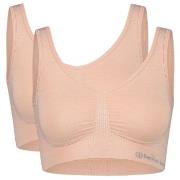 Bamboo basics BH 2P Nova Seamless Bra Rosa XX-Large Dam