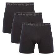 Bamboo basics Kalsonger 3P Rico Boxers Svart XX-Large Herr
