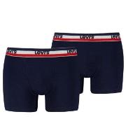 Levis Kalsonger 2P Sportswear Logo Base Boxer Marin bomull Medium Herr
