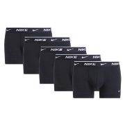 Nike Kalsonger 5P Essentials Cotton Stretch Trunk Svart bomull Medium ...