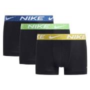 Nike Kalsonger 6P Everyday Essentials Micro Trunks Svart/Grön nylon Me...