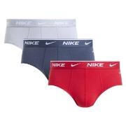 Nike Kalsonger 3P Everyday Essentials Cotton Stretch Hip Brief Blå/Grå...