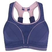 Shock Absorber BH Ultimate Run Bra Marin/Blå polyamid F 80 Dam