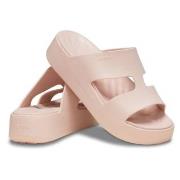 Crocs Getaway Platform H-Strap Ljusrosa US W8 (EU 38-39) Dam