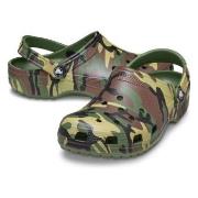 Crocs Classic Camo Clog Unisex Militärgrön US M8/W10 (EU 41-42)
