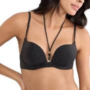 Triumph Summer Sunset WHU Sweet Heart Bikini Top Svart C 40 Dam