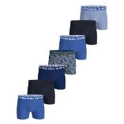 Björn Borg Kalsonger 7P Cotton Stretch Boxer Svart/Blå bomull Medium H...