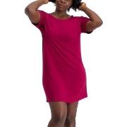 Bamboo Basics Nora PJ Big T-Shirt Röd viskos X-Large Dam