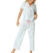 PJ Salvage Paws And Breathe Pyjama Blå Mönstrad Medium Dam