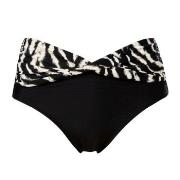 Trofe Artbrush Bikini Midi Brief Svart/Vit 44 Dam