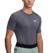 Under Armour HeatGear SS Compression Shirt Grafit X-Large Herr