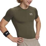 Under Armour HeatGear SS Compression Shirt Militärgrön X-Large Herr