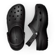 Crocs Classic Platform Clog Svart US W6 (EU 36-37) Dam