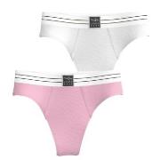 Björn Borg Trosor 2P Original Thongs Rosa/Vit ekologisk bomull Medium ...