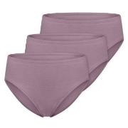 Schiesser Trosor 3P Essentials Cotton Briefs Viol bomull 40 Dam
