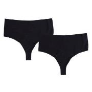Pierre Robert Trosor 2P Invisible Micro High Waist String Svart X-Larg...