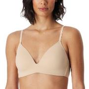 Schiesser BH Invisible Soft Bra With Underwired Bra Creme B 85 Dam