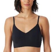 Schiesser BH Invisible Soft Bustier Padded Bralette Svart 44 Dam