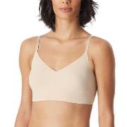 Schiesser BH Invisible Soft Bustier Padded Bralette Beige 44 Dam
