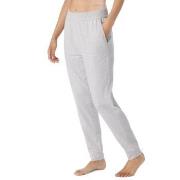 Schiesser Mix and Relax Long Pants With Cuff Ljusgrå bomull 48 Dam