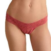 Hanky Panky Trosor Low Rise Thong Flamingo nylon One Size Dam