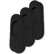 Schiesser Strumpor 3P Long Life Cool Steps Socks Svart Strl 41/42 Dam