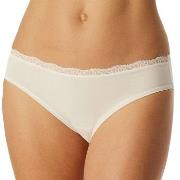 Schiesser Trosor Unique Cotton Rio Brief With Lace Creme bomull 42 Dam
