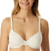 Schiesser BH Unique Cotton Wired Bra Creme bomull A 75 Dam