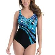 Anita Luella Swimsuit Svart/Blå C 44 Dam