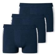 Schiesser Kalsonger 3P 95-5 Stretch Shorts 3XL-4XL Mörkblå bomull 4XL ...