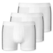 Schiesser Kalsonger 3P 95-5 Stretch Shorts 3XL-4XL Vit bomull 3XL Herr