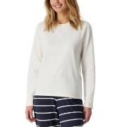 Schiesser Mix and Relax Cotton Longsleeved Shirt Benvit bomull 34 Dam