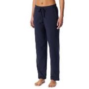Schiesser Mix and Relax Long Cotton Pants Mörkblå bomull 48 Dam