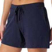 Schiesser Women Mix and Relax Cotton Shorts Mörkblå bomull 38 Dam