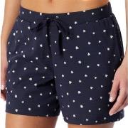 Schiesser Women Mix and Relax Cotton Shorts Vit/Marin bomull 48 Dam