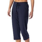Schiesser Women Mix and Relax Pants Mörkblå bomull 34 Dam