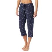 Schiesser Women Mix and Relax Pants Vit/Marin bomull 34 Dam
