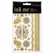 Rimmel Ink Me Metallic Sticker Tattoo Sheets 2-Piece 15 g