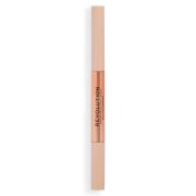 Makeup Revolution Fluffy Brow Duo Blonde - Medium Brown