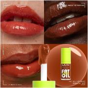 NYX Professional Makeup Fat Oil Lip Drip 12H Hydration Non-Sticky Fini...