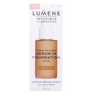 Lumene Invisible Illumination SPF30 Vegan Collagen Serum in Foundation...