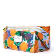 The Flat Lay Co. Open Flat Makeup Jelly Box Bag - Mediterranean Orange...