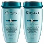 Kérastase Resistance Bain Force Architecte 250 ml Duo