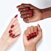 OPI xPRESS/ON Red Press On Nails Gel-Like Salon Manicure - Big Apple R...