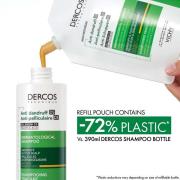 Vichy Dercos Anti-Dandruff Dermatological Shampoo for Dry Hair Refill ...