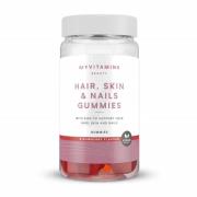 Myvitamins Hair Skin and Nails Gummies - 60gummies - Strawberry (Vegan...