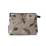 Ceannis Cosmetic Medium Flower Linen Dusty Pink 23x19x6 cm