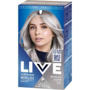 Schwarzkopf Live Intense Colour Urban Metallics U71 Silver Chrome - 14...